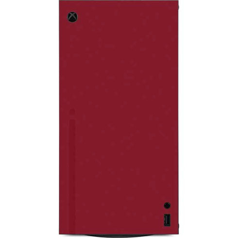 Burgundy XBox Series X Digital Edition Console Skin